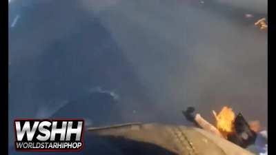 Wheelie gone insanely wrong