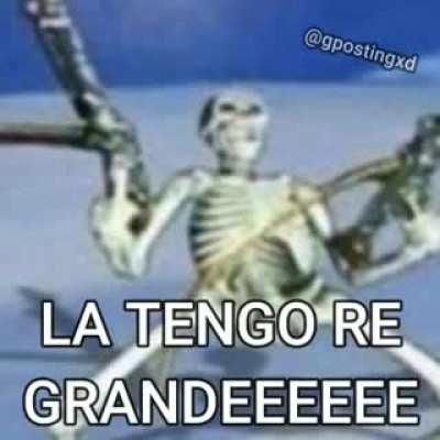 La tengo re grandeeeeee