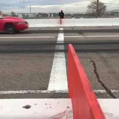 The greatest drag race ending I've ever seen