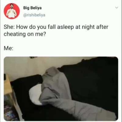 I am sorry but your feelings mean shit to me.😔❤️