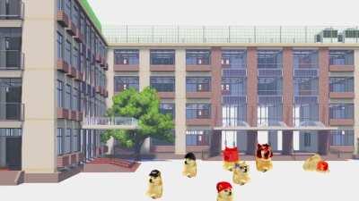 Mio Honda shoots her school up (Im finna get banned) made by Shiba on youtube.