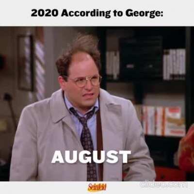 I'm like George Costanza now