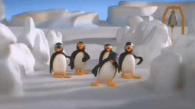 Pingu dances