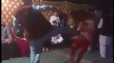 Greek men when a woman tries to flirt with them.