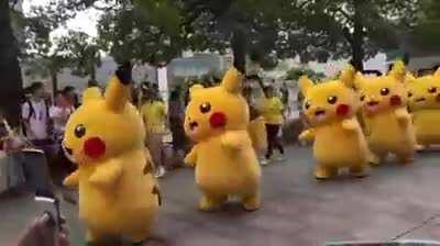 When one pikachu isn’t enough