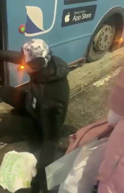 A normal morning in Russia