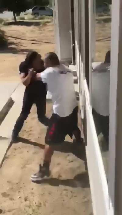 My homie finally stood up to his drunk father