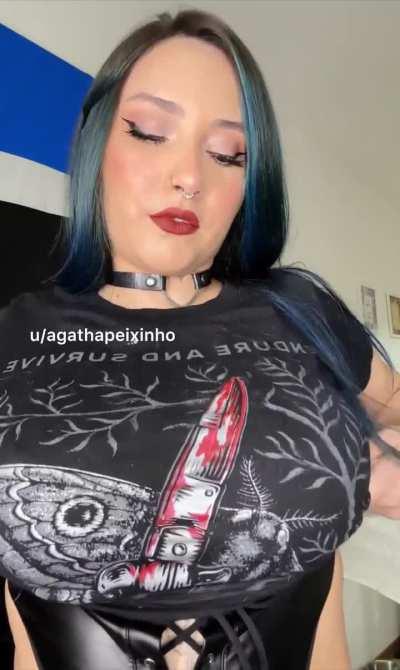 All guys should try goth boobs