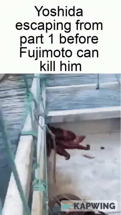 Yoshida with the smartest move in the series