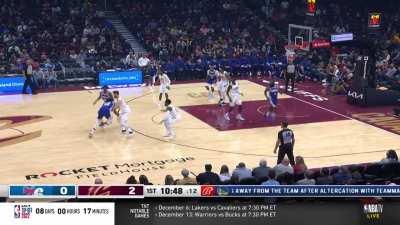 [Highlight] Maxey drains his first of THREE (3) three (3) pointers in the first three (3) minutes