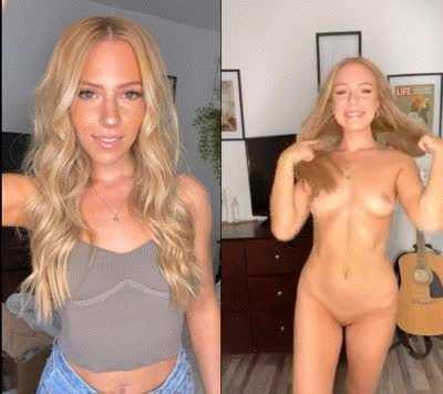 Casual picture and sexy naked video collage