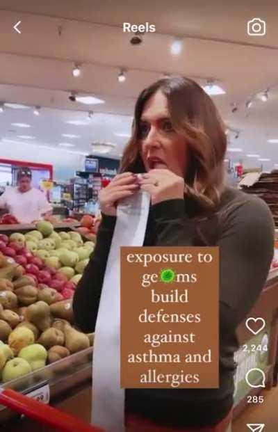 Doing a favor by exposing people to germs [crossposted from another sub]