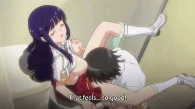 Couple having some fun at girl's washroom (Hentai- Kimekoi takane no hana)