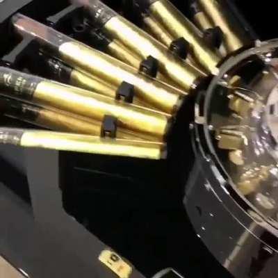 Million dollar humidor for cigars