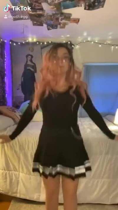 I have to learn how to change my clothes like this