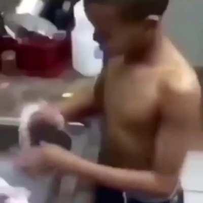 I bet he saved it for later