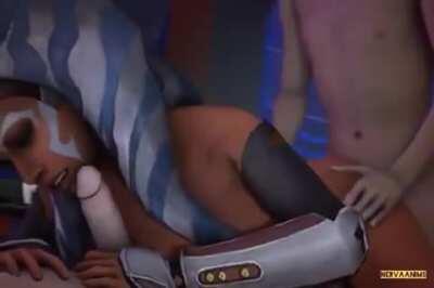 Ahsoka dual wielding (animsnerva)