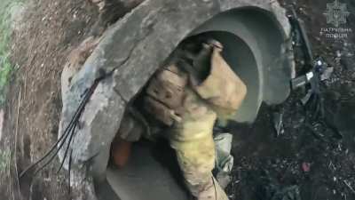 Ukrainian soldiers of the Patrol Police Brigade 