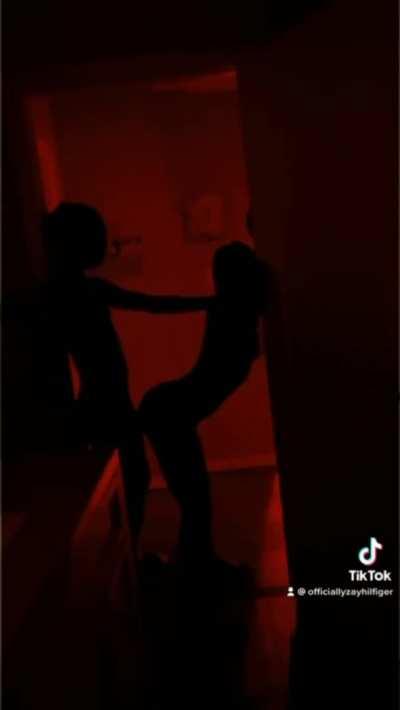 Random sexy Tiktok silhouette challenge