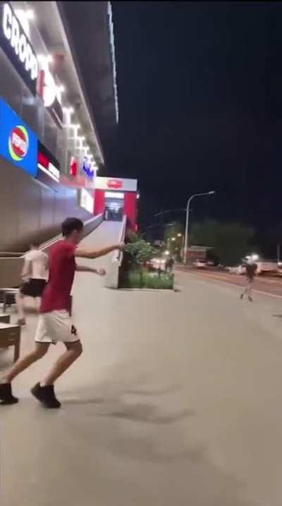 to do a header with an invisible ball