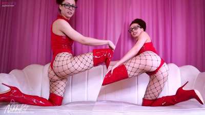 Gooning for Shiny Boots JOI – Edging Jerk off Instructions 🌀👢😵‍💫 (NEW CLIP!) by FemDom POV Goddess Nikki Kit