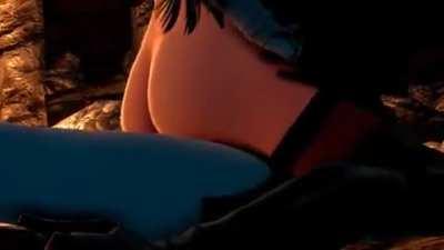 2B And 9S Having A Break In The Cave (KaminaKirei) [Nier Automata]