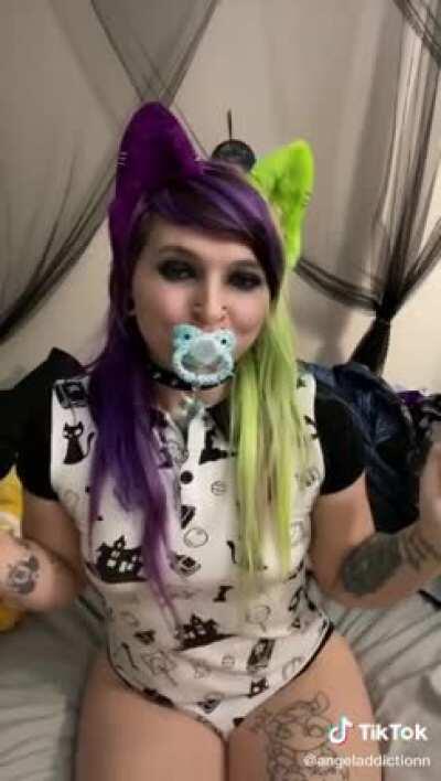 The DDLG thing will always scream borderline pedo