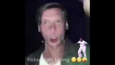 Avg Slav after a shot of vodka