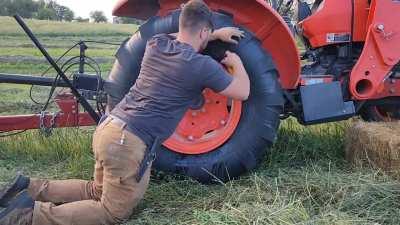 Burnt half of my hair off. Lucky my head wasn't any closer