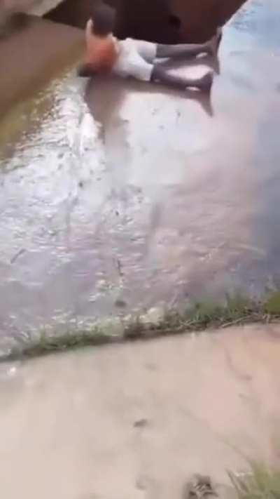 Went to the square hole 