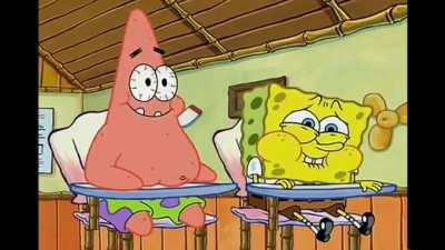 [WYSI WARNING] spongebob comes up with something funnier then 24