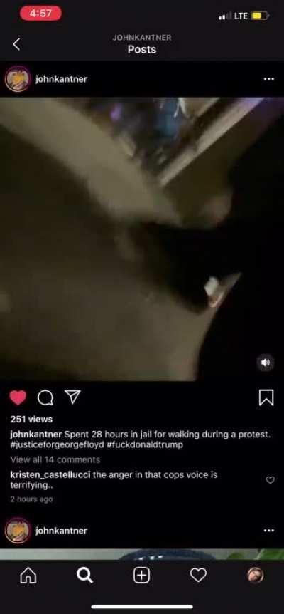 my friend was slammed to ground out of no where while walking.