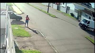 Need to work on his dismount, otherwise a solid 8 jump.