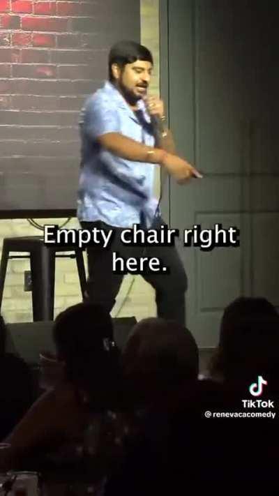 Comedian frees man from deep friend zone