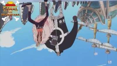 Doflamingo andando