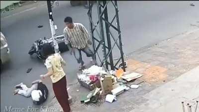 An uneeded crash, a rotated helmet, and a gamer ritual