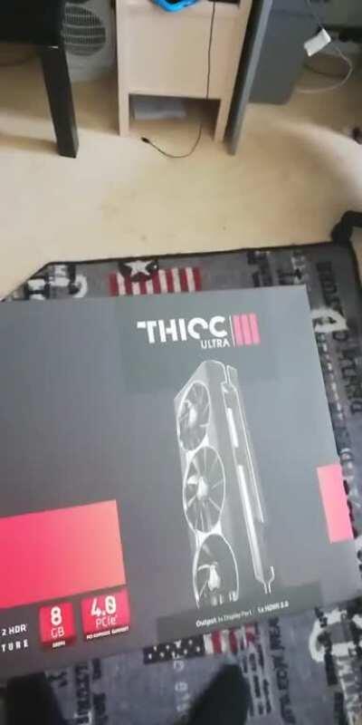 I just got a new graphics card, now is it just me or is this card looking kinda...?