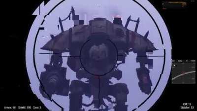 Sir/Brother Josh engaging the heretic knight