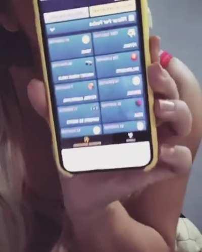 Culazo en malla roja