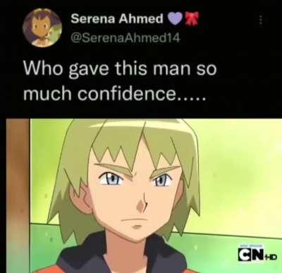 damn Trip really thought he could just swoop the floor with Alder and Cynthia with just his Serperior and Conkeldurr