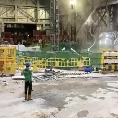 A curious excavator jumping into a new rabbit hole (now with sound)