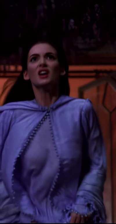 Winona Ryder slo-mo