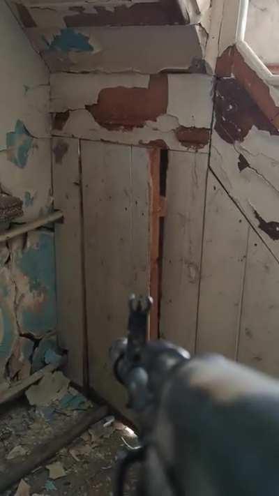 Bakhmut. Ukrainian soldiers found Harry Potter's house.