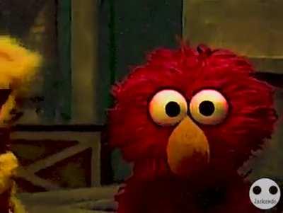 Elmo's really hit ROCK bottom...