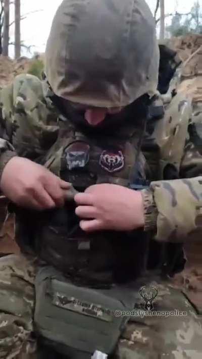 Russian 30mm AP round (3УБР6) can't pen Ukrainian body armor