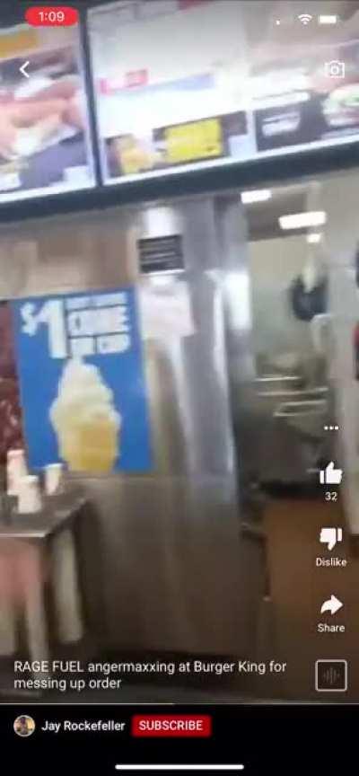 People like this who intentionally harass minimum wage workers for no reason are scum.