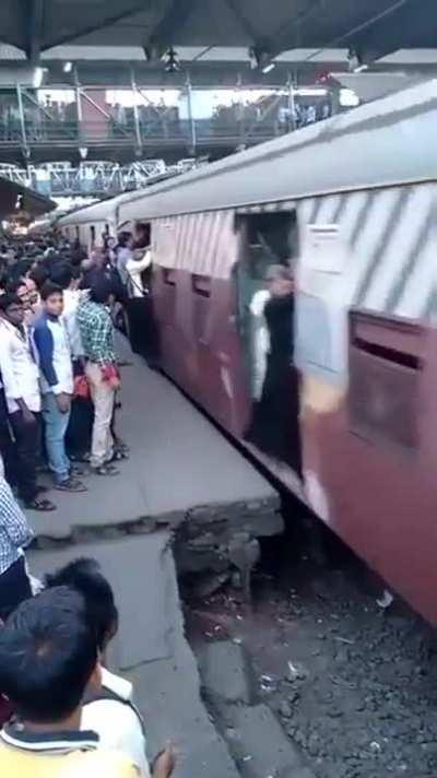 Least crowded train in Endia.