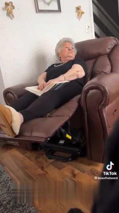 Just a lovely family moment between a nan and her grandchildren