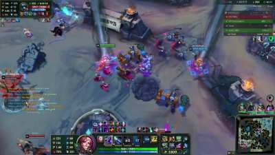 Jinx does Big  damage. Almost Penta.