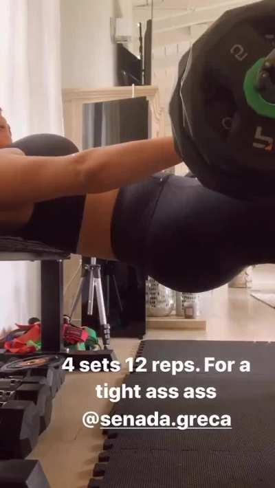 Hip Thrusts For A Tight Ass